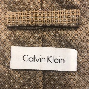 Men’s Tie brown/gold